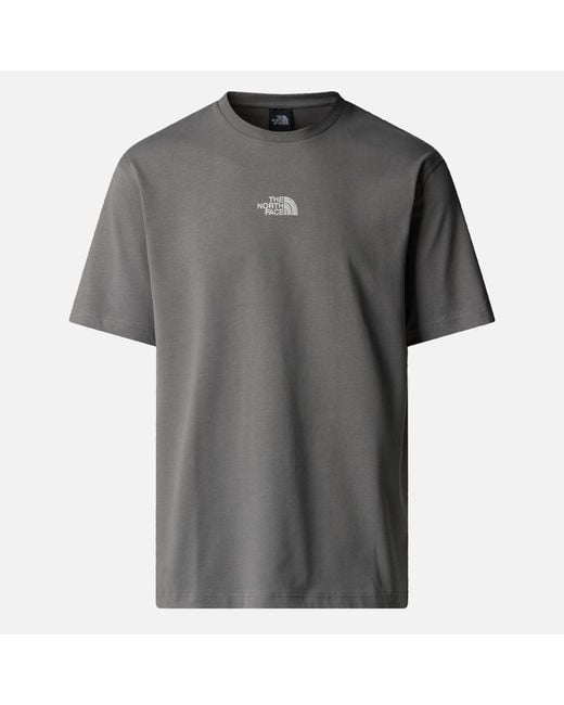 The North Face Gray Heritage Graphic Relaxed Cotton-Jersey T-Shirt for men