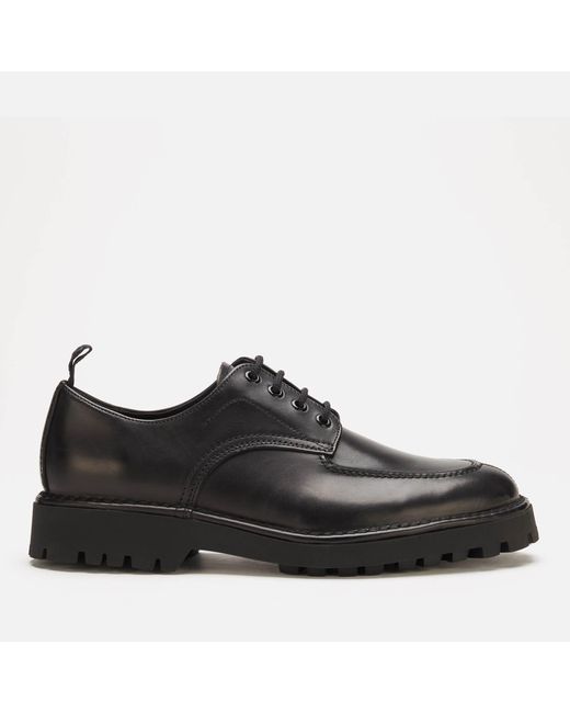 KENZO K-mount Leather Derby Shoes in Black for Men | Lyst