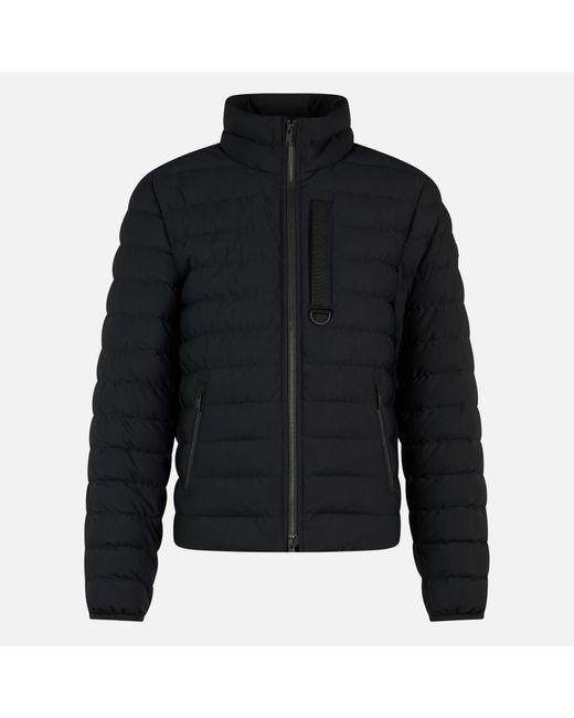 Moose Knuckles Black Laki Quilted Nylon Jacket for men