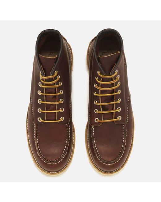 red wing lace to toe boots