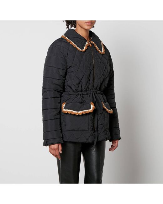 TACH Black Blossom Quilted Jacket