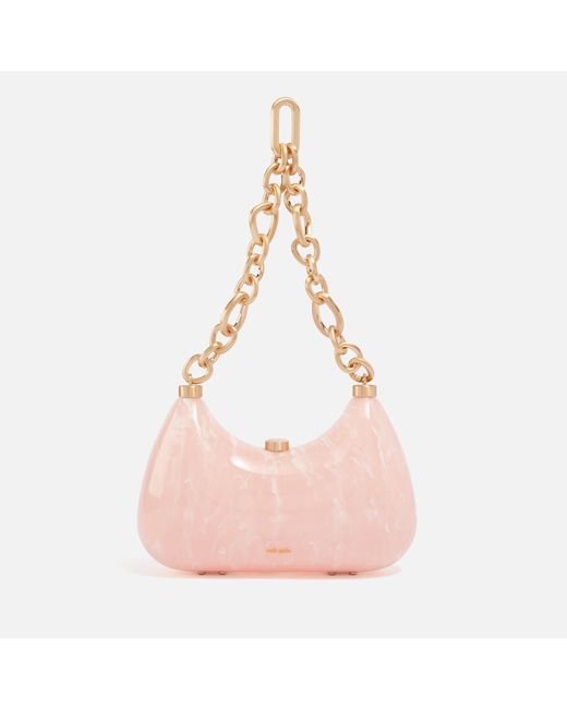 Cult Gaia Pink Jolie Acetate Shoulder Bag
