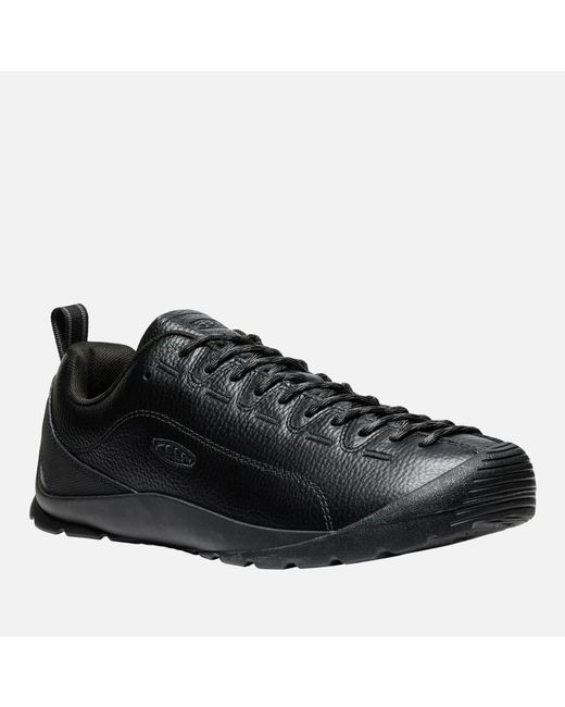 Keen Black Jasper Leather Trainers for men