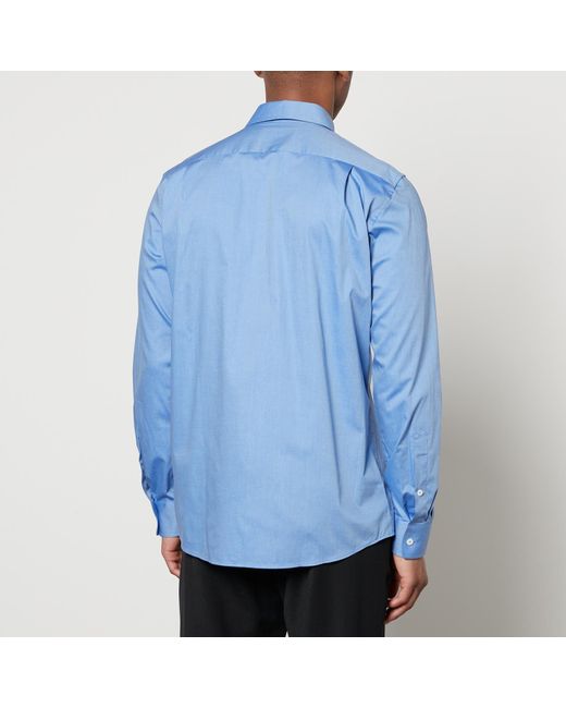 Vivienne Westwood Blue Krall Cotton Shirt for men