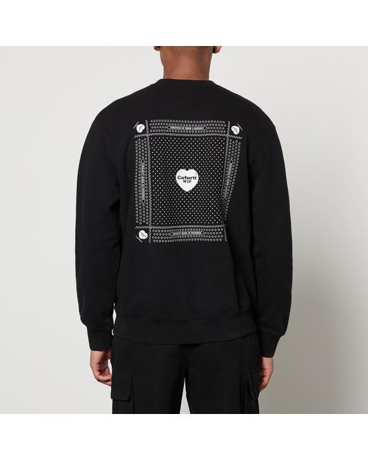 Carhartt Black Heart Bandana Cotton-blend Sweatshirt for men
