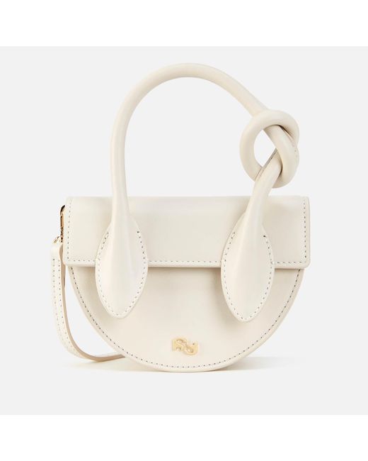 Yuzefi Leather Mini Pretzel Bag Lyst