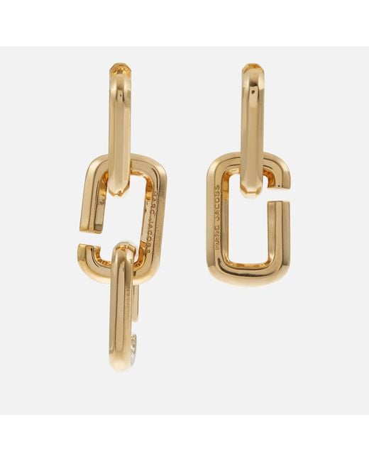 Marc Jacobs Metallic J Marc Chain Link Gold-tone Earrings