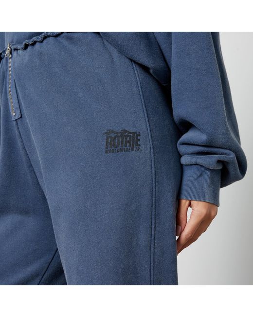 ROTATE SUNDAY Blue Enzyme Organic Cotton Joggers