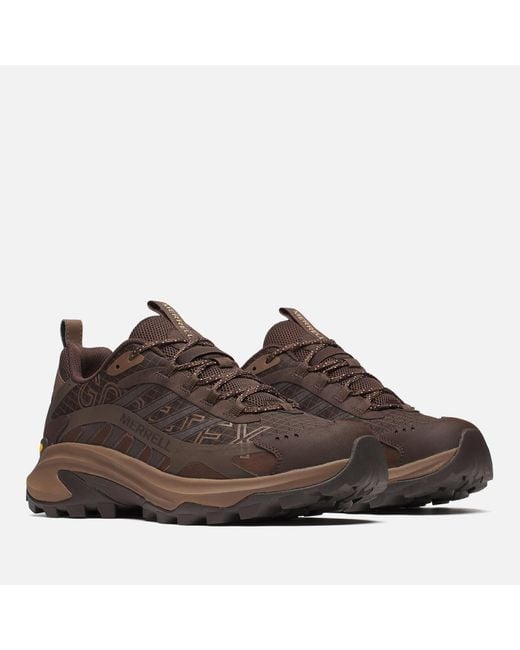 Merrell Brown Moab Speed 2 Gore-Tex Trainers for men
