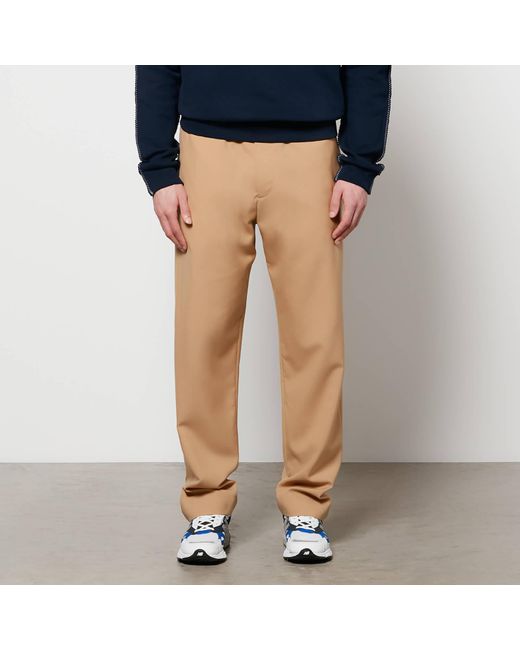 Marni Wool Track Pants in Beige 