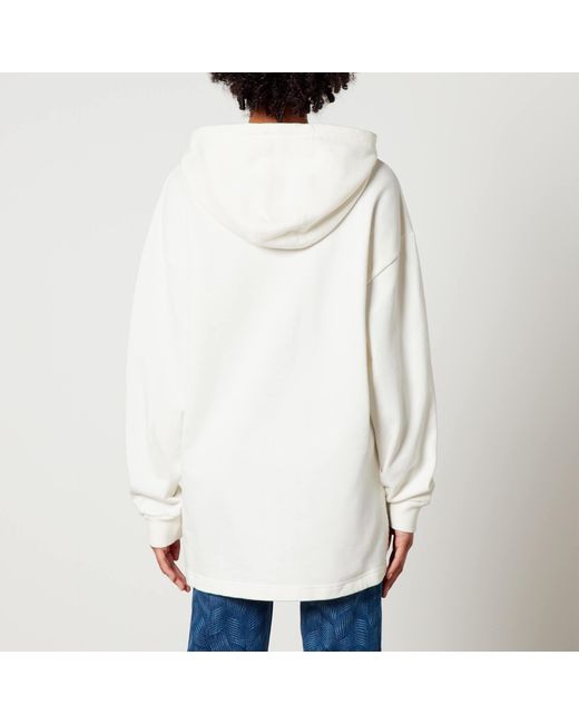 Isabel Marant White Marly Cotton-Blend Jersey Hoodie