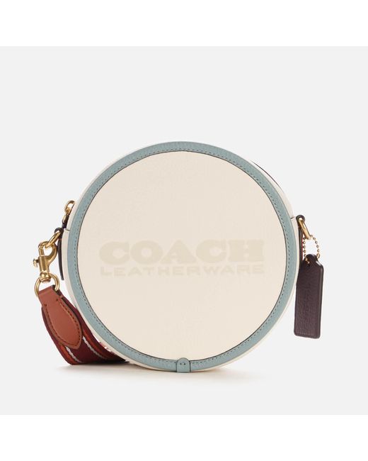 coach kia circle bag in colorblock