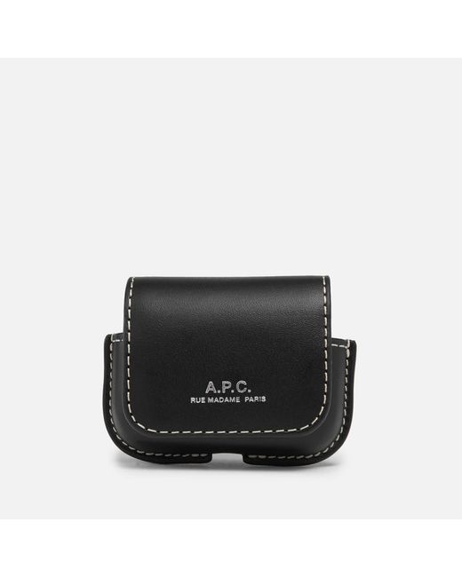 A.P.C. Black Airpods Max Pro Case for men