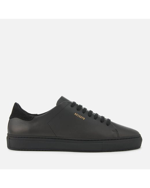 Axel Arigato Black Clean 90 Leather Cupsole Trainers for men