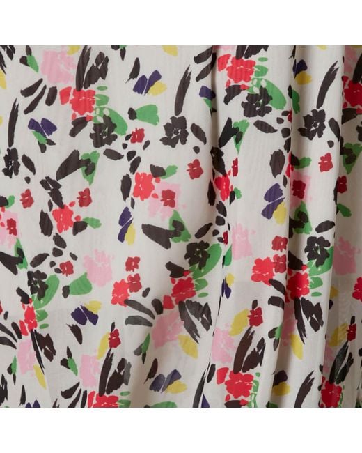 Baum und Pferdgarten Multicolor Jolea Floral-Print Crepe Dress