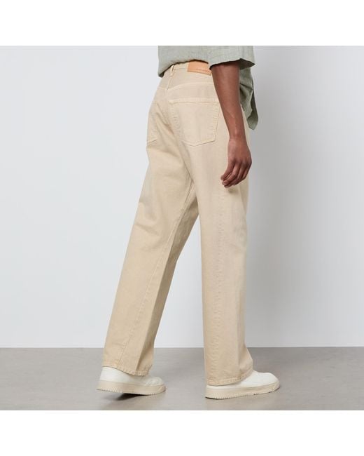 sunflower Natural Twist Wide Fit Denim Trousers for men