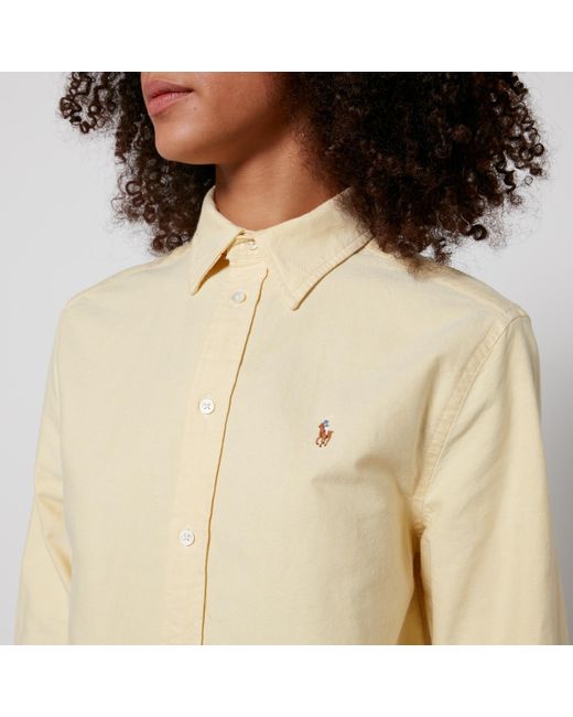 Polo Ralph Lauren Natural Relaxed Cotton Shirt