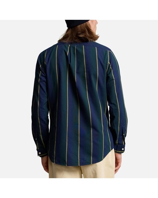Polo Ralph Lauren Blue Oxford Cotton Classic-Fit Shirt for men