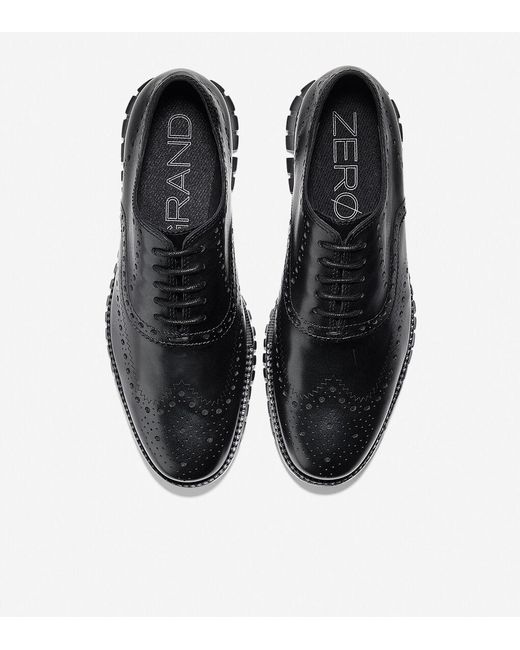 cole haan suede wingtip shoes