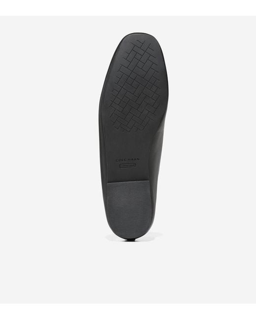 Cole Haan Black Women's Payson Soft Bow Loafers