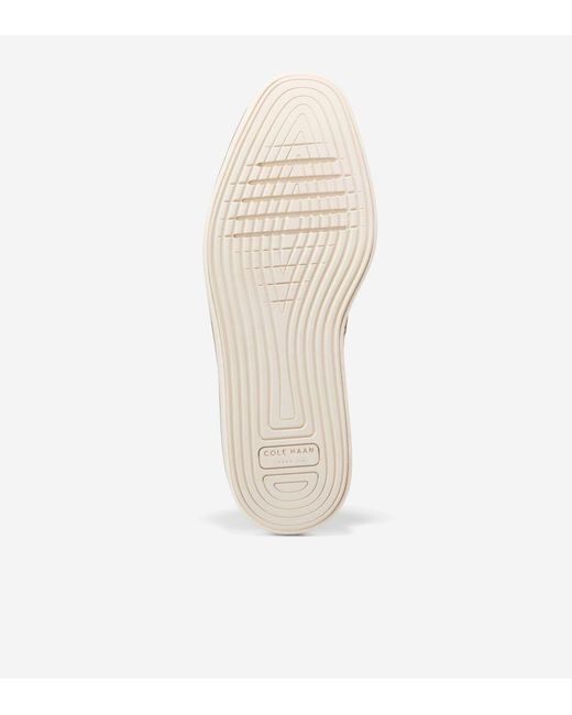 Cole Haan Natural Women's Øriginalgrand Platform Wingtip Oxfords