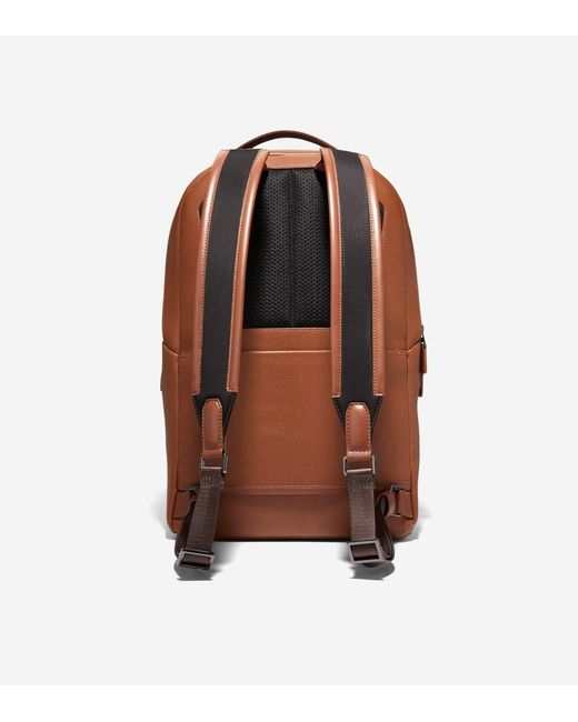 Cole Haan Brown Triboro Backpack for men