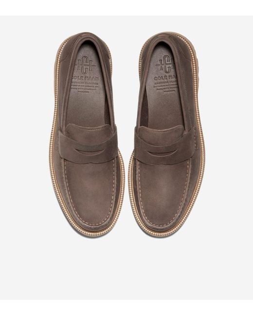 Cole Haan Brown Men's American Classics Penny Loafers for men