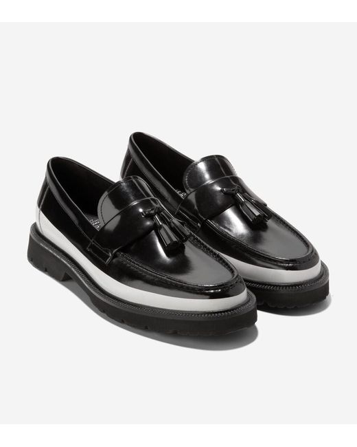 Cole Haan Black Men's Ch X Fragment American Classics Tassel Loafers for men