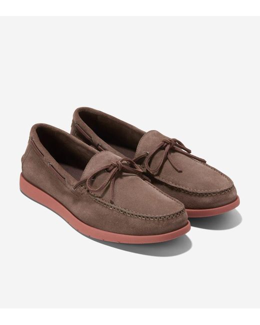 Cole Haan Brown Men's Brower Moc Loafers for men
