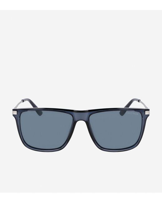 Cole Haan Blue Straight Square Sunglasses for men