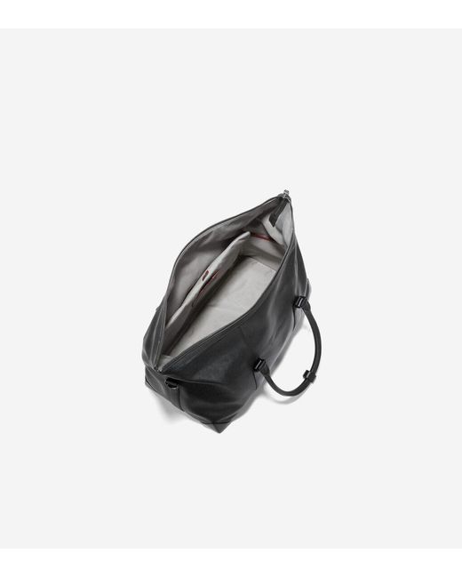 Cole Haan Black Triboro Weekender Bag for men