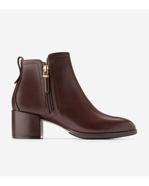 Cole Haan Women's Haisley Ankle Boots in Brown | Lyst