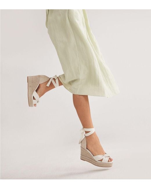 Cole Haan White Women's Cloudfeel Hampton Wedge Sandals
