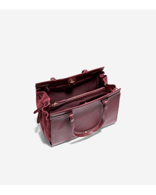 【Cole Haan】★サッチェルバッグ★ Grand Ambition Side-Cinch Grand Ambition Side-Cinch Satchel in Black | Cole Haan