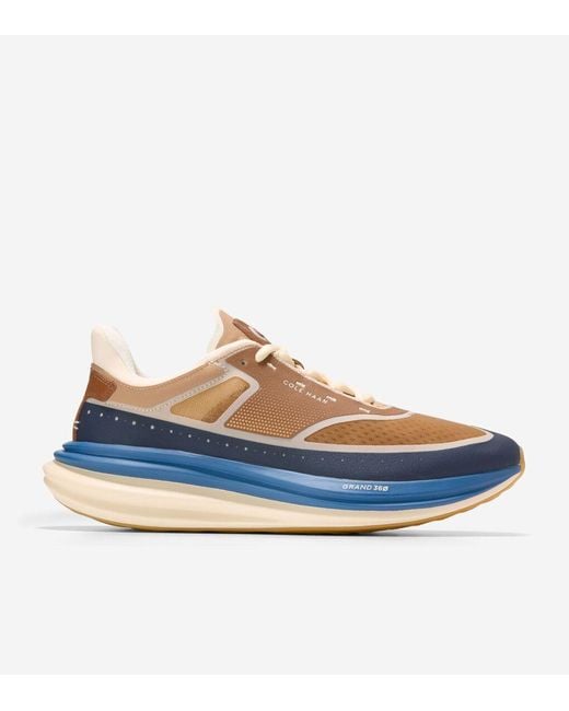 Cole Haan Blue Men's Øriginalgrand Quadstar Running Sneakers for men