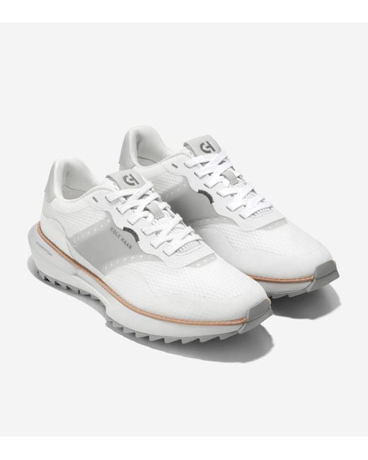 Cole Haan White Men's Grandprø Water-resistant Ashland Golf Sneakers for men