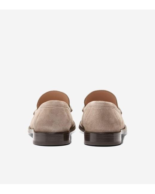 Cole Haan Gray Women's Lana Lux Remastered Penny Loafers