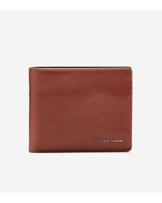 Cole Haan Blue Slimfold With Valet Key Ring for men