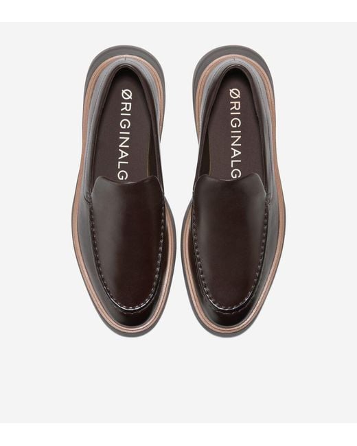 Cole Haan Brown Men's Øriginalgrand Cityspectre Venetian Loafers for men