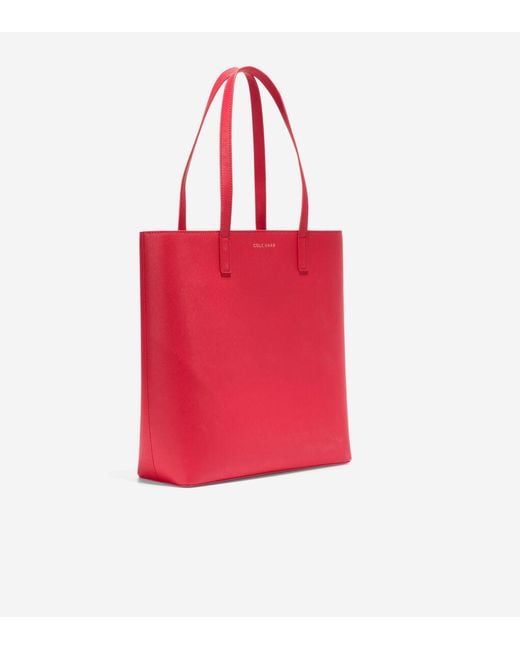 Cole Haan Red Go Anywhere Tote Bag