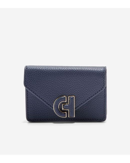 Cole Haan Blue Town Card Case Gift Set