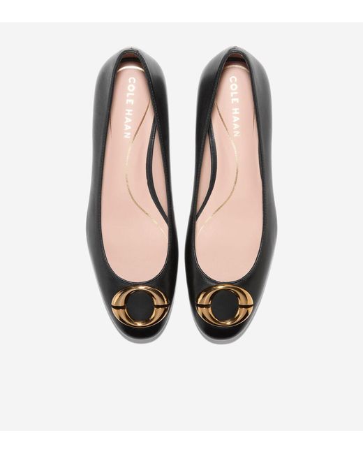 Cole Haan Black Women's Skylar Ballet Flats