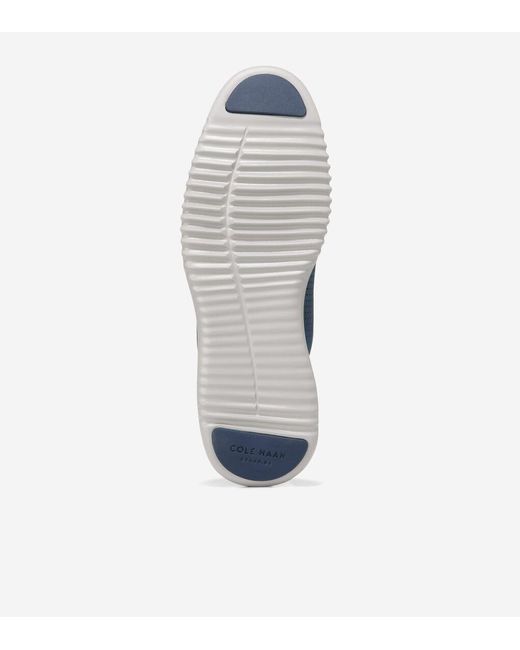 Cole Haan Blue Men's 2.zerøgrand Laser Wingtip Oxfords for men
