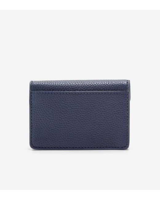 Cole Haan Blue Town Card Case Gift Set