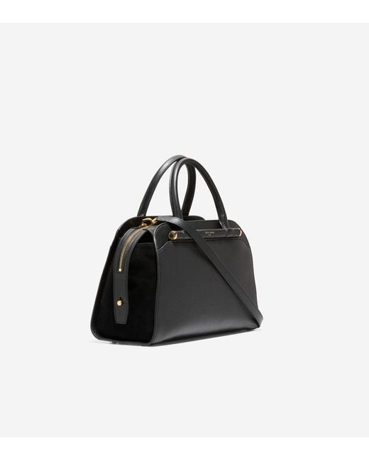 Cole Haan Black Women's Catherine Medium Satchel