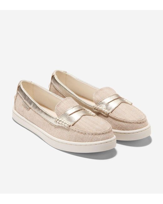 Cole Haan Natural Women's Nantucket Penny Loafers