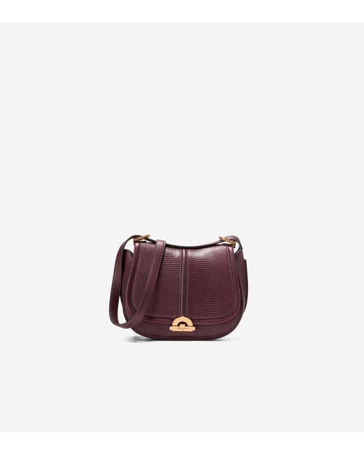 Cole Haan Purple Women's Celenea Saddle Bag