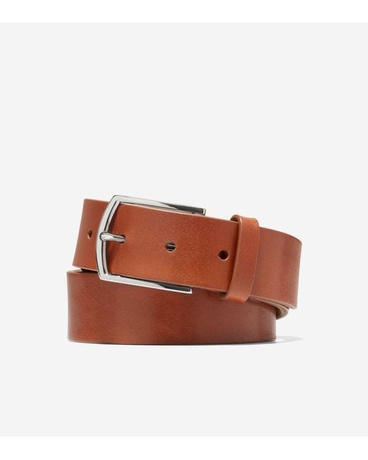 Cole Haan Brown Washington Perforated 35mm Belt for men