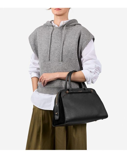 Cole Haan Black Women's Catherine Medium Satchel