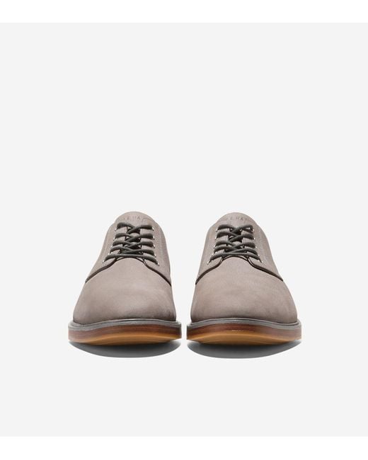 Cole Haan Gray Men's Judson Grand Plain Toe Oxfords for men